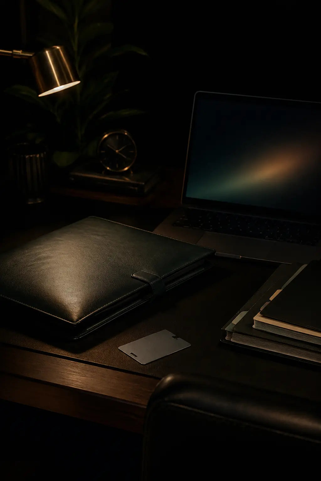 An orderly secure workspace with controlled files and devices